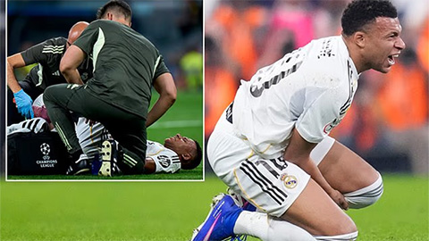 Kylian Mbappe bị chụp phim nhầm chân? Chuyện thường ngày ở Real Madrid!